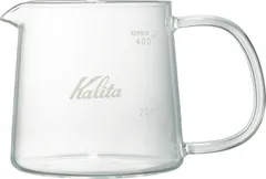【数量限定】カリタ Kalita 洗いやすい コーヒー サーバー 保温 耐熱ガラス 1~2人用 400ml 電子レンジ 食洗器 対応 Jug400 #31276 コーヒー ハンド ドリップ 器具 コーヒーカラフェ デカンタ おしゃれ キャンプ アウトドア 喫茶