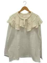 CITYSHOP (シティショップ) ★★ ① 21070042534030 付け襟付きLSカットソー レディース ホワイト FREE