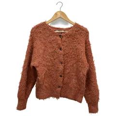 nano universe (ナノユニバース) ★ ③ ニットカーディガン レディース オレンジ FREE