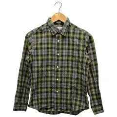 INDIVIDUALIZED SHIRTS (インディビジュアライズドシャツ) ★ ⑤ チェックシャツ レディース グリーン ー