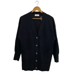 SLOBE IENA (スローブイエナ) ③ 22080912260030 ウォッシャブルミラノリブカーディガン レディース ブラック FREE