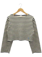 ORCIVAL (オーシバル) ① ショートワイドバスクシャツ レディース ネイビー 1