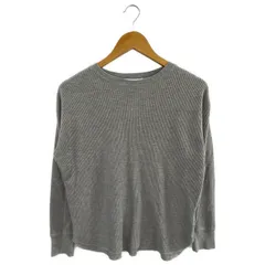 JOURNAL STANDARD relume (ジャーナルスタンダードレリューム) ③ 23070462910130 TCワッフルロングスリーブTシャツ レディース グレー FREE