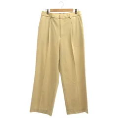 UNIQLO (ユニクロ) ■ ① 473638 25SS タックワイドパンツ レディース ベージュ XL