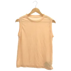 SLOBE IENA (スローブイエナ) ■ ② 25070912323020 スラブ天竺ノースリーブTEE レディース オレンジ FREE