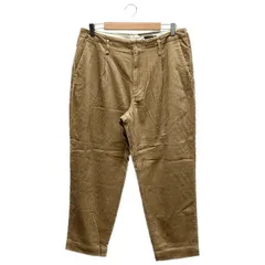 BEAUTY&YOUTH UNITED ARROWS (ビューティーアンドユースユナイテッドアローズ) ③ 1214-155-7048 BY 8W コーデュロイ 1P ワイド トラウザーズパンツ メンズ ベージュ XL