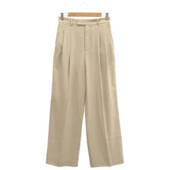 IENA (イエナ) ★★ ① 24030900957110 TA/PL ジョーゼットタックワイドパンツ レディース ベージュ 36