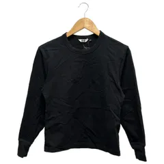 UNIQLO (ユニクロ) ▲ ③ 241-437094 コットンクルーネックT レディース ブラック S