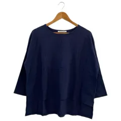 URBAN RESEARCH DOORS (アーバンリサーチドアーズ) ▲ ① DR62-21E002 ドロップショルダーカットソー レディース ネイビー ONE SIZE