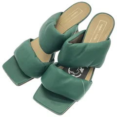 Odette e Odile UNITED ARROWS (オデットエオディールユナイテッドアローズ) ★ ② OID クッションベルトサンダル レディース グリーン 24.0cm