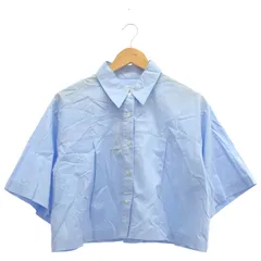 JOURNAL STANDARD (ジャーナルスタンダード) ★ ② 23050400701010 フロントタッククロップドシャツ レディース ブルー FREE