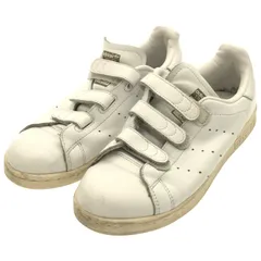 adidas (アディダス) ⑤ AQ5358 08/15 STAN SMITH ベルクロ レディース ホワイト 23.5cm