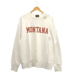 SUNNY SPORTS (サニースポーツ) ★★ ① SPICK別注ダメージロゴスウェット レディース ホワイト FREE