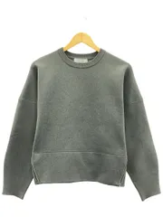 ADAM ET ROPE (アダムエロペ) ① GAM-22390 ファスナースリットプルオーバー レディース グレー FREE