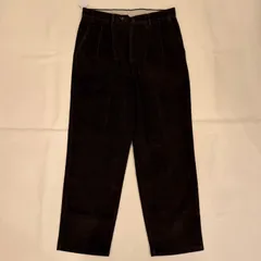 90s　dockers　コーデュロイ　パンツ　ワイド　W34　海外ストリート　グランジ　2タック　【P-211】