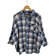 RODEO CROWNS (ロデオクラウンズ) ▲ ① チェックシャツ レディース ブルー ー
