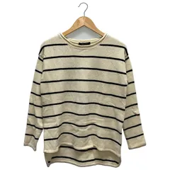 ROSE BUD (ローズバッド) ③ ボーダーニット レディース アイボリー ー