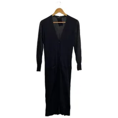 ROSE BUD (ローズバッド) ① ロングカーディガン レディース ブラック ー