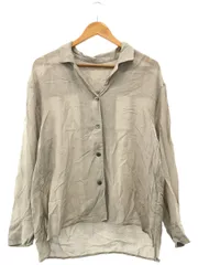 JOURNAL STANDARD (ジャーナルスタンダード) ★★ ① 25050400910010 シアーレーヨンリネンシャツジャケット レディース ベージュ FREE