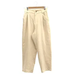 SLOBE IENA (スローブイエナ) ■ ① 2019 タックパンツ レディース アイボリー ー