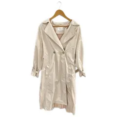 who’s who Chico (フーズフーチコ) ① CHZ1091108A0001 バックプリーツトレンチコート レディース アイボリー FREE