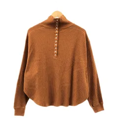 SLOBE IENA (スローブイエナ) ★ ③ 22070912812030 ブークレリブタートルプルオーバー レディース オレンジ FREE