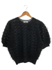 JOURNAL STANDARD relume (ジャーナルスタンダードレリューム) ② 24080462829020 フリンジハーフスリーブプルオーバー  レディース ブラック FREE