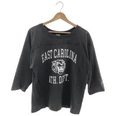 Champion (チャンピオン) ★★ ① CWSB301 FRAMEWORK別注 フットボールTEE レディース グレー M