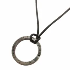 ブルガリ BVLGARI キーリング ネックレス ペンダント sv925 シルバー ブラック アクセサリー