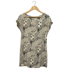 Avec s ▲ ② 13040210067730 ミニワンピース レディース ベージュ M