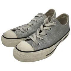 CONVERSE (コンバース) ⑤ 31309380 ALLSTAR（R） GLITTER OX リアクト レディース シルバー 23.0cm（4）
