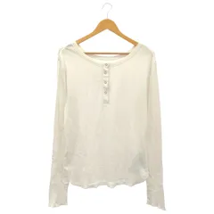 JOURNAL STANDARD relume (ジャーナルスタンダードレリューム) ■ ① 24070462816030 ソフトベアテレコヘンリーネックプルオーバー レディース ホワイト FREE