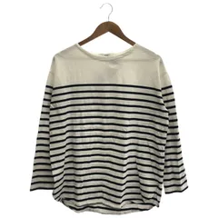 JOURNAL STANDARD relume (ジャーナルスタンダードレリューム) ■ ① 21070462507030 オーガニックコットンボーダープルオーバー レディース ブラック FREE