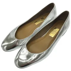 Le Talon GRISE (ルタロングリーズ) ★ ① 22192820325510 ラウンドフラット シューズ レディース シルバー 24.0cm