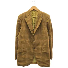 古着 ■ ③ テーラードジャケット メンズ ブラウン ー