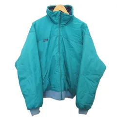 コロンビア Columbia ヴィンテージ リバーシブル ダウンジャケット ブルゾン ロゴ 緑 グリーン 紺 ネイビー XL ■MET2