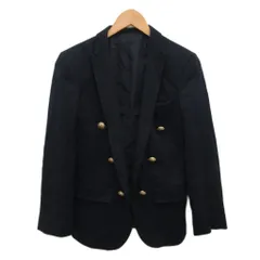 バルマン BALMAIN テーラードジャケット ブレザー 紺ブレ メタルボタン 金ボタン ダブル S7H7746J021 44 約Sのサムネイル