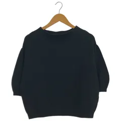 Spick & Span (スピックアンドスパン) ■ ＃② 2018 半袖ニット レディース ブラック FREE