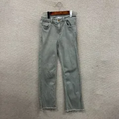 ZARA ザラ カジュアル カッティングジーン デニムジーンズ 22インチ A04281