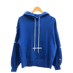 Champion (チャンピオン) ■ ① CWSP109 Champion×RODEO CROWNSプリントパーカー レディース ブルー M