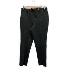 EDIFICE (エディフィス) ③ 23030300100130 コットン/ウール ジャージー イージースラックス メンズ グレー L