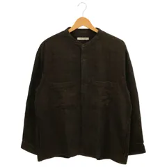 JOURNAL STANDARD (ジャーナルスタンダード) ■ ③ 21011600210030 モールドビー バンドカラー CPOシャツブルゾン メンズ ブラック M