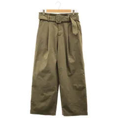 SLOBE IENA (スローブイエナ) ■ ① 2018 ワイドパンツ レディース オリーブ ー