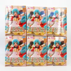 未開封 「初音ミクシリーズ」 Luminasta“初音ミク”クリスマス2025 6個　フィギュア　まとめ売り　1121959 SEGA セガ フィギュア 未開封品