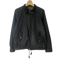 バブアー Barbour × BARACUTA コラボ ブルゾン ジャケット コーデュロイ L 黒 ブラック 232MWX2223 のサムネイル