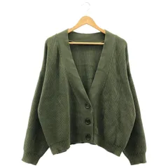 Spick & Span (スピックアンドスパン) ★★ ③ 22080200605020 【KaNa OYA × Spick & Span】カーディガン レディース オリーブ FREE