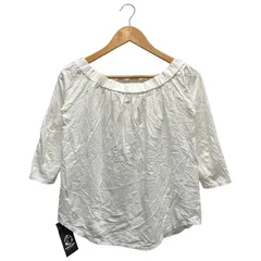 LULU ON THE BRIDGE (ルルオンザブリッジ) ▲ ① 16070800301020 オフショルカットソー レディース ホワイト FREE