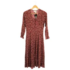 古着 ▲ ① ワンピース レディース レッド ー