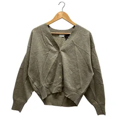 UNITED ARROWS green label relaxing (ユナイテッドアローズグリーンレーベルリラクシング) ▲ ① 3628-136-0841 ブライトポリ Vネック ニット カーディガン レディース ベージュ FREE