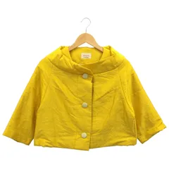 MATRIOCHKA ■ ①③ シルクジャケット レディース イエロー ー